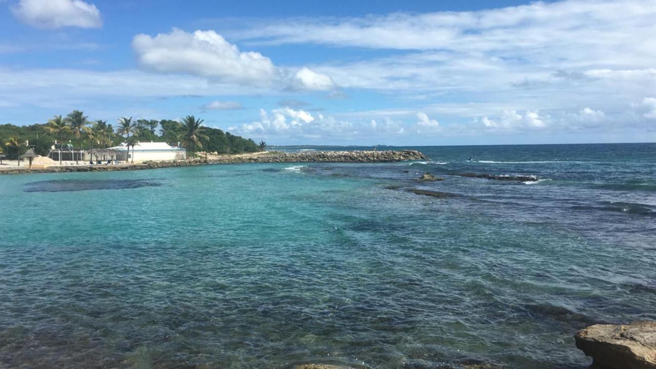 Studio Vue Mer Piscine Plage Kaz Punch Manganao Chez Julie Saint-Francois (Grande-Terre) Exterior foto